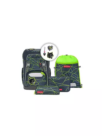 STEP BY STEP | Ensemble de sac à dos scolaire GIANT Dark Cat Chiko |